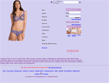 Tablet Screenshot of lingeriebysusan.com